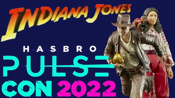 2022 HASBRO PULSE CON INDIANA JONES ADVENTURE SERIES REVEALS