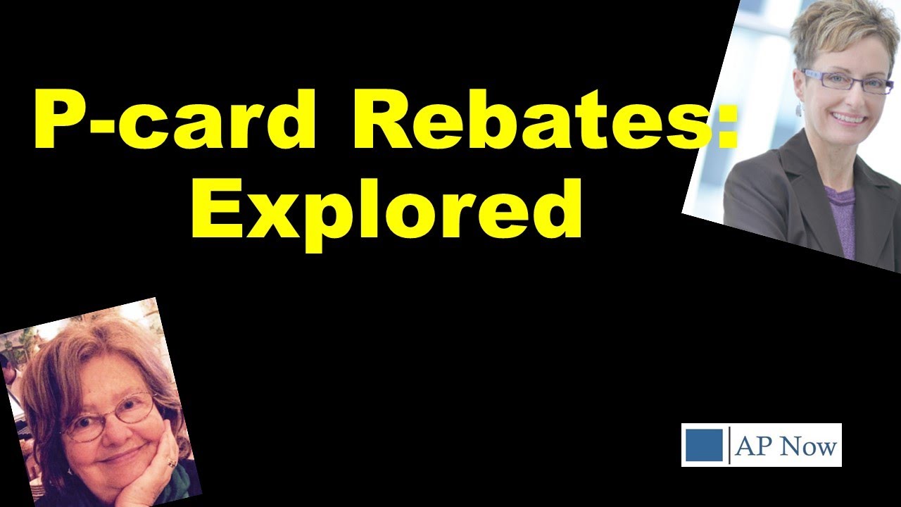 The Dos And Don ts Of P card Rebates YouTube