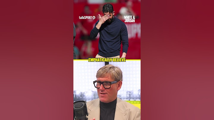 You must watch this Simon Jordan rant on Manchester United & Ruben Amorim🍿🔥