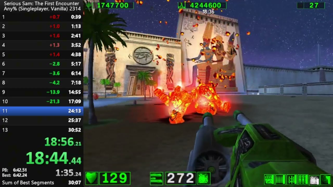 Serious Sam: The First Encounter Speedrun Any% NORMAL in 