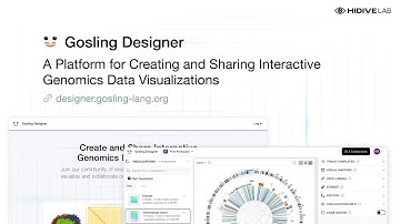 Gosling Designer: a Platform to Democratize Construction and Sharing of Genomics Data Viz Tools