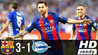 Barcelona vs Alves 3-1 COPA DEL REY FINAL 2017 All Goals and Highlights