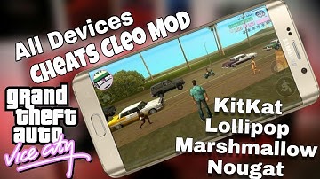 GTA VICE CITY CHEATS CLEO MOD FOR ALL ANDROID DEVICES 100% Working By Musm Gaming