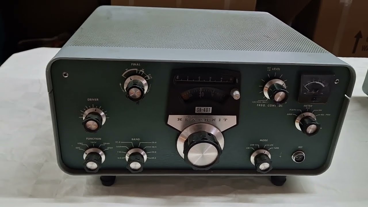 Heathkit SB 401 SSB transmitter Ham Radio