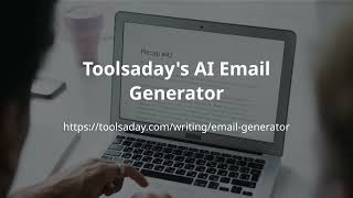 Dive into the world of seamless communication with Toolsaday’s AI Email Writer.