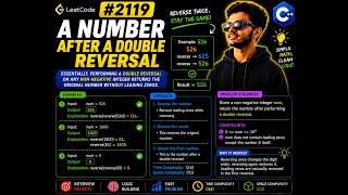 LeetCode 2119: A Number After a Double Reversal | Easy Math Trick Explained!