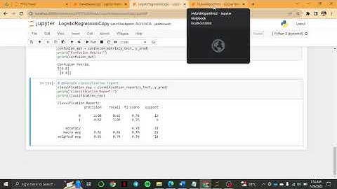 Video: Running the Code - Hybrid Learning Algorithm (Naïve Bayes and Logistic Regression
