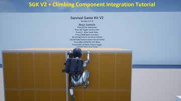Climb and Vaulting - Survival Game Kit V2 Integration Tutorial (Marketplace Asset)