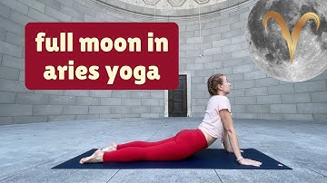 Full Moon in Aries Yoga: Ignite Your Inner Fire! 🔥 October 6, 2025