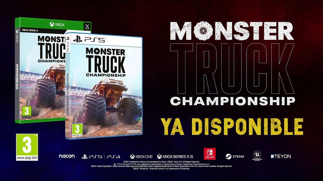 Monster Truck Championship, Jogos para a Nintendo Switch, Jogos