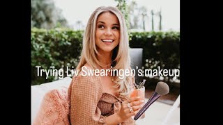 Trying Liv Swearingen’s makeup routine!!