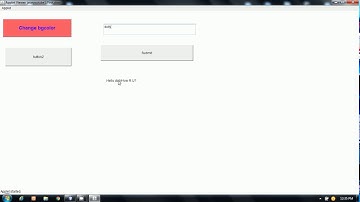 Java with Netbeans in Hindi Part 5  | Demo On Buttons , TextFields , Labels