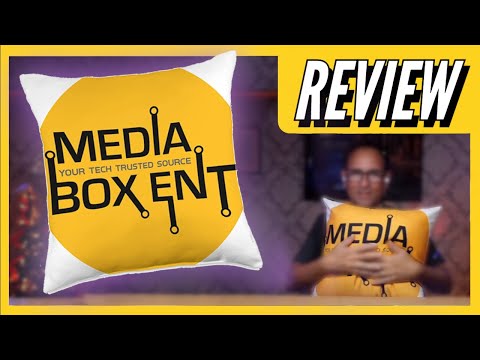 MediaBoxEnt Throw Pillow