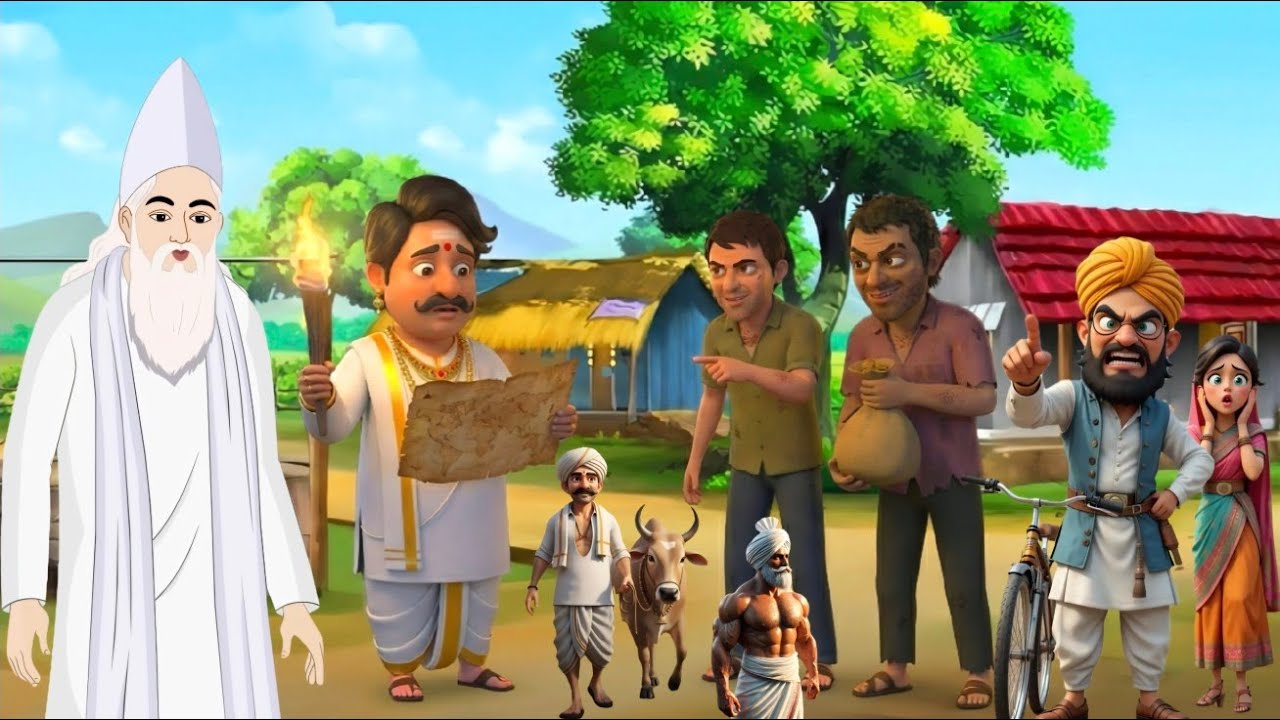 2D animation || कबीर साहेब जी की अद्भुत लीला | सेठ को मिला कर्मों का फल 