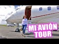 TE MUESTRO MI AVIÓN PRIVADO ♥ Jet Challenger 300 Tour! El Mundo de Camila Guiribitey