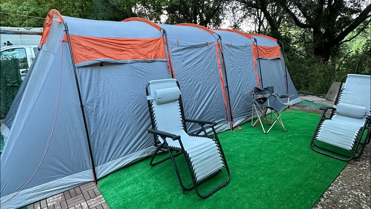 Tienda de campaña familiar 8-10 personas