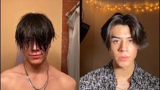 MIDDLE PART/EBOY HAIR TUTORIAL