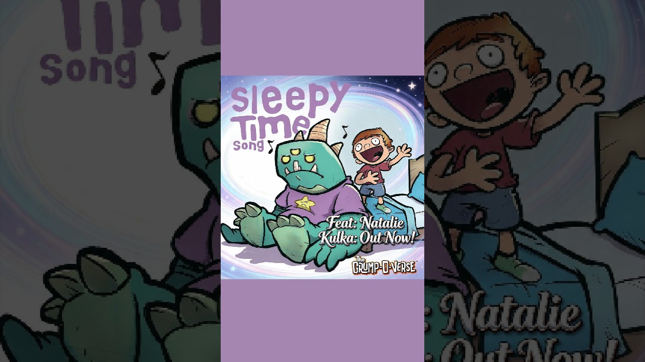 Dream Along 🌙✨ | Relaxing Bedtime Music for Kids | Grump-O-Verse #kidsmusic #bedtimemusic