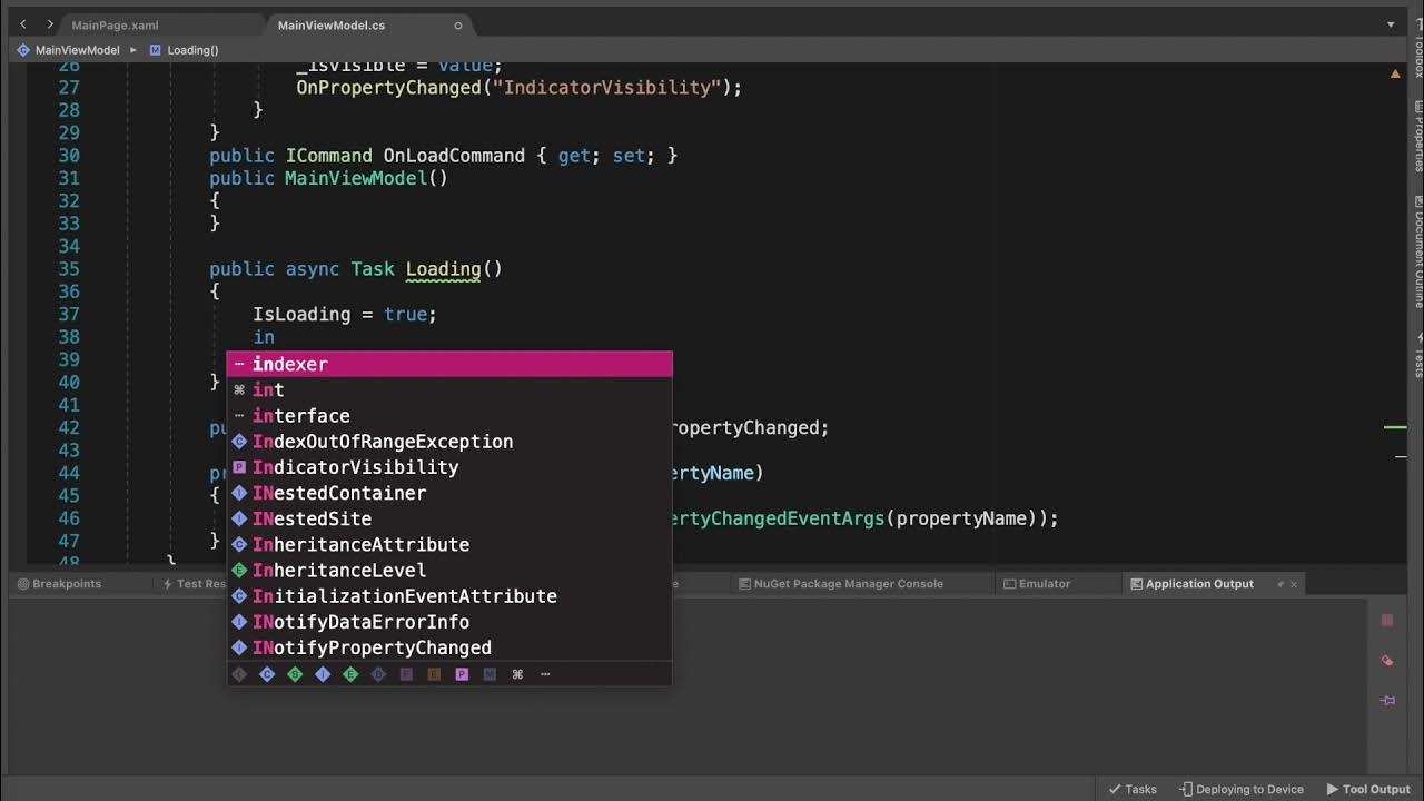 Xamarin Forms Activity Indicator Spinner with Mvvm YouTube
