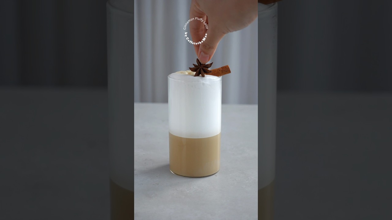 Cinnamon Fluffy Latte with Coffee to the Moo. Happy Thanksgiving! | Amazon.com/coffeetothemoo