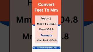 Convert Feet To Mm