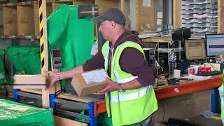 Warehouse process with ParcelKiosk DWS