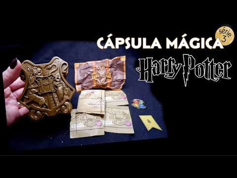 ASMR Portugal: Cápsula Mágica Harry Potter - Serie 3 - Unboxing