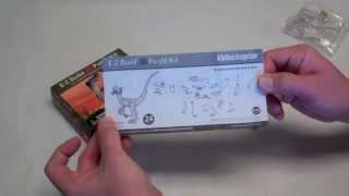 WowToyz E-Z Build 3D Puzzle Kit Velociraptor screenshot 5