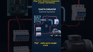 How Optocouplers Protect Your Circuits ⚡#engineering #microcontroller #electricalengineering