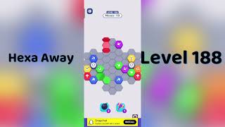 🧠 Hexa Away Level 188 Walkthrough