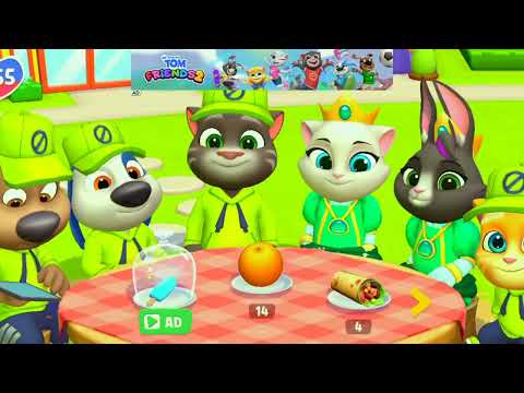 My Talking Tom Friends 2 🍊🍊🌯🌯🌮🍔🍟🍕🥑🌶️🌶️