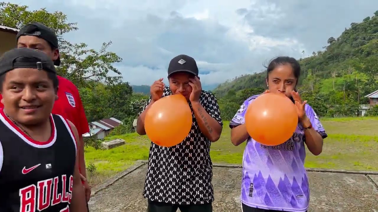 Quien hincha mas rápido el globo gana