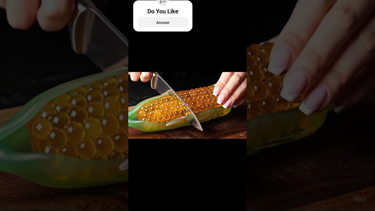 Glass fruit cutting ASMRó