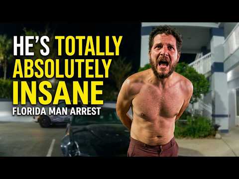 Shirtless Florida Man DUI Arrest Goes Completely Insane