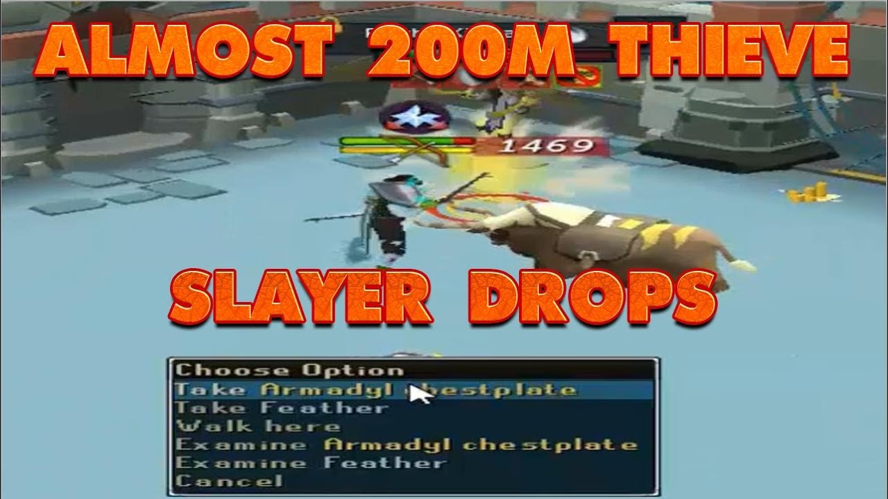 RuneScape 3 - Thieving Progress Almost 200M/More Slayer Gainz - YouTube