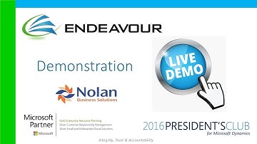Bank Reconciliation for Microsoft Dynamics GP ERP with Nolan ABR - Endeavour Canada