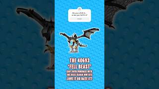 The LEGO 40693 Fell Beast…do you LOVE it or do you HATE it #LEGO #LordOfTheRings #BrickingBad