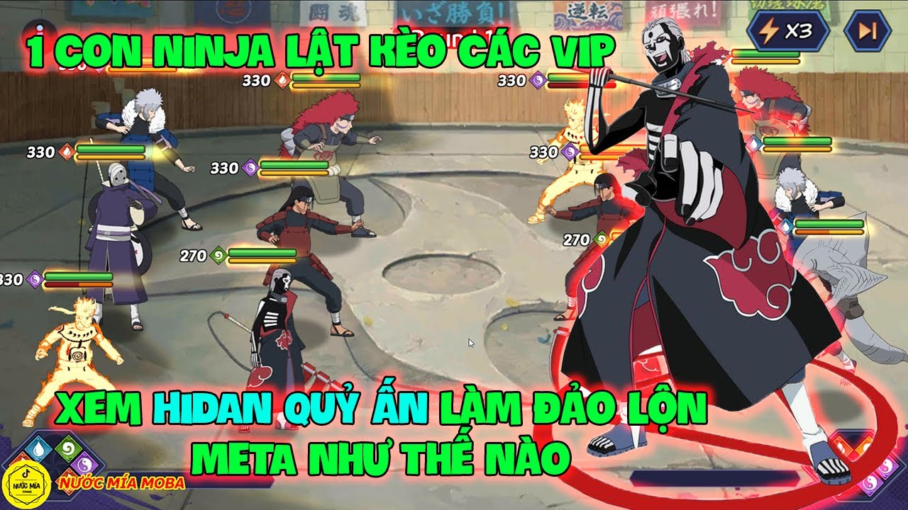 Huyền Thoại Nhẫn Giả - Xem HIDAN QUỶ ẤN Làm Đảo Lộn META Như Thế Nào, 1 Con Ninja Lật Kèo Các VIP