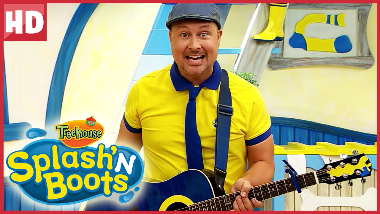 Splash'N Boots Puddle Jumping Funny Show for Kids! YouTube