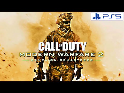 【PS5】Call of Duty MW2 REMASTERD(日本語音声・日本語字幕) キャンペーン全ミッションゲームプレイ-実況なし