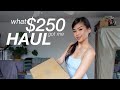 $250 HAUL | bags, shoes, shirts, skirts, and one thing I DIDN&#39;T EXPECT I&#39;D BE ABLE TO GET