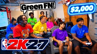 INSANE 2v2 NBA2K27 $2,000 BLACKTOP TOURNAMENT!
