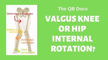 The QB Docs: Hip Internal Rotation vs Knee Valgus