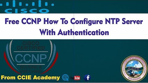 How to Configure NTP Server  with Authentication