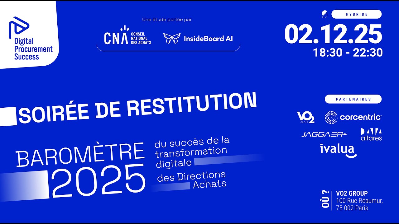 Soirée de restitution DPS5