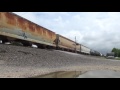 Ns 2747 SD70M-2 Leading a Union Pacific Manifest the Q-AGLI-25 at Alvin Texas