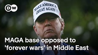Whose advice is Trump taking on whether to launch US strikes on Iran | DW News
