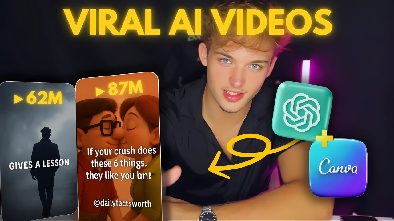 How I BULK CREATE 1000 Viral AI Shorts In 10 Min (ChatGPT+Canva) - YouTube