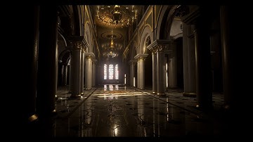Making of Palace interior 3ds max Unreal Engine tutorial final part