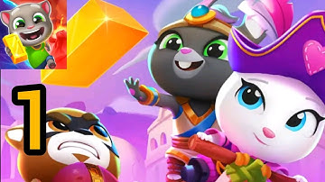 Talking Tom Time Rush Gameplay Walkthrough Part 1 - Android & ios Gameplay